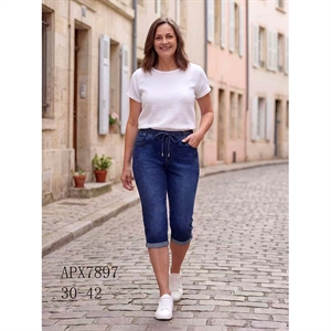Rybaczki jeansowe damskie 30-42