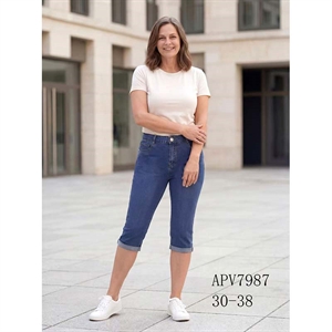 Rybaczki jeansowe damskie 30-38