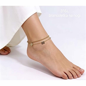 Bransoletka na nogę