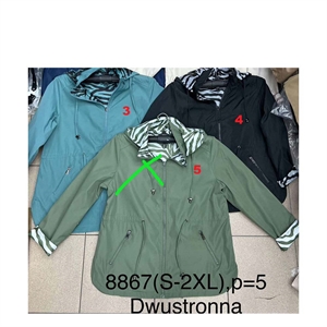 Kurtka dwustronna damska S-2XL