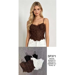 Top gorsetowy damski  S/M-M/L