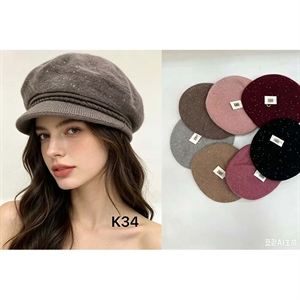 Beret damski
