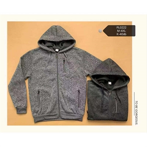Bluza męska rozpinana na zamek z kapturem  M-4XL