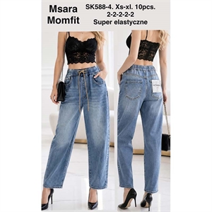Jeansy damskie Msara  XS-XL