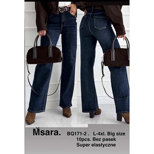 Jeansy damskie Big Size  L-4XL