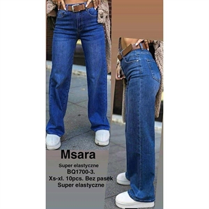 Jeansy damskie Msara  XS-XL