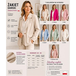 Marynarka damska  40-48