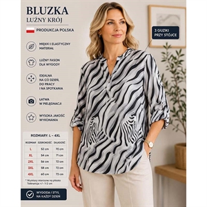 Bluzka damska produkt Polski  L-4XL