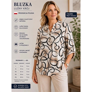 Bluzka damska produkt Polski  L-4XL
