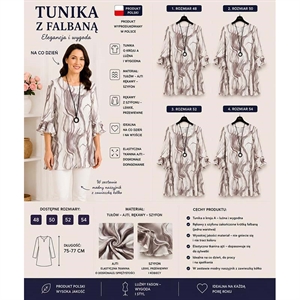 Tunika damska produkt Polski  48-54