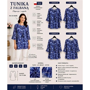 Tunika damska produkt Polski  48-54