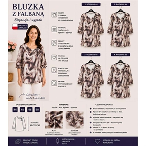 Tunika damska produkt Polski  48-54