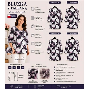 Bluzka damska produkt Polski  44-50