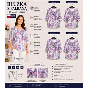 Bluzka damska produkt Polski  44-50