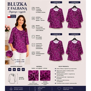 Bluzka damska produkt Polski  44-50
