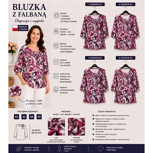 Bluzka damska produkt Polski  44-50