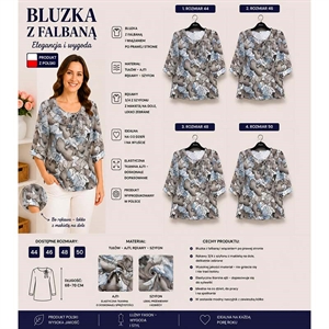 Bluzka damska produkt Polski  44-50