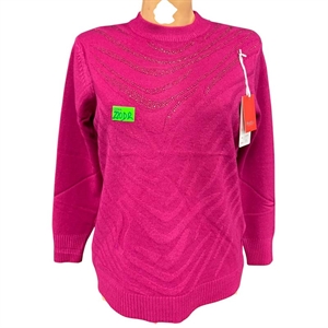 Sweter damski okrągły  S-2XL