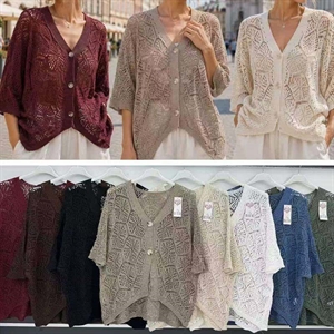 Sweter damski zapinany na guziki