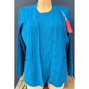 Sweter damski zapinany na guziki  L/XL-2XL/3XL