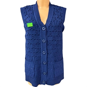 Kamizelka swetrowa zapinana na guziki  L/XL-2XL/3XL