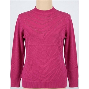Sweter damski z półgolfem  S-2XL
