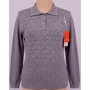 Sweter damski z kołnierzykiem  S-2XL