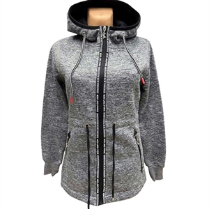 Bluza damska rozpinana na zamek z kapturem produkt Turecki  S-2XL