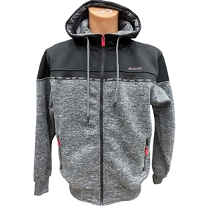 Bluza gruba męska rozpinana na zamek z kapturem produkt Turecki  M-2XL