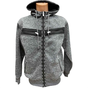 Bluza gruba męska rozpinana na zamek z kapturem produkt Turecki  M-2XL