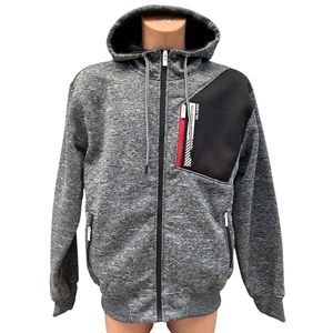 Bluza gruba męska rozpinana na zamek z kapturem produkt Turecki  M-2XL
