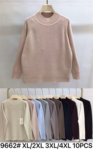 Sweter damski z półgolfem  M/L-XL/2XL