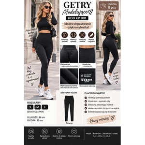 Legginsy długie damskie  S-L