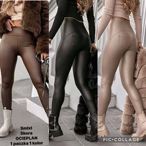 Spodnie skórzane damskie  S-XL