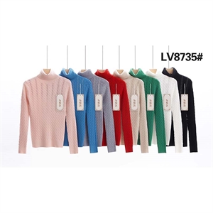 Sweter damski z golfem   S-L