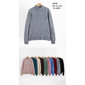 Sweter damski okrągły  M/L-XL/2XL