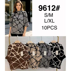 Sweter damski z krótkim rękawem
