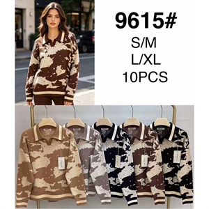 Sweter damski z dekoltem w serek  S/M-L/XL