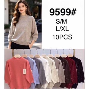 Sweter damski z golfem S/M-L/XL