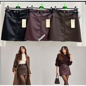 Spódnica skórzana produkt Włoski  S-XL