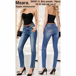 Jeansy damskie  26-31(XS-XL)