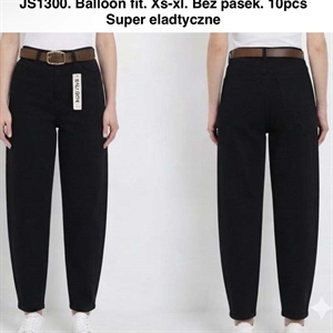 Jeansy balloon fit  XS-XL