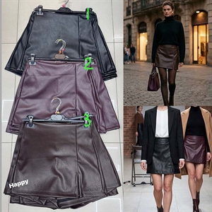 Spódnica skórzana produkt Włoski  S-XL