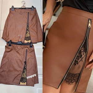 Spódnica skórzana produkt Włoski  S-XL