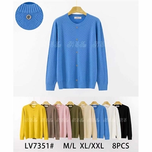 Sweter damski okrągły  M/L-XL/2XL