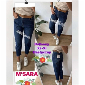 Spodnie jeansowe damskie XS-XL