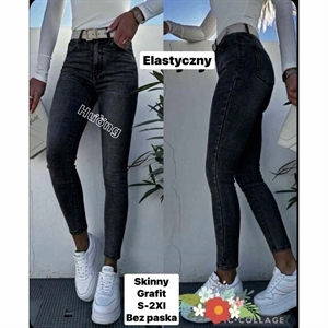 Spodnie jeansowe damskie S-2XL