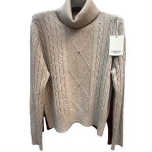 Sweter damski z golfem  L-2XL