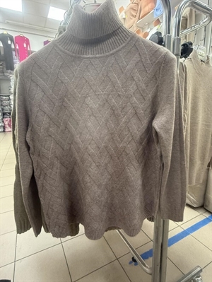 Sweter damski z golfem  M-2XL