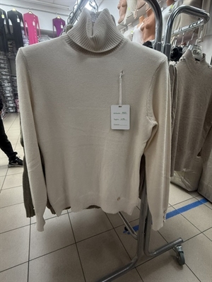 Sweter damski z golfem  M-2XL